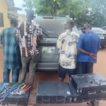 Oyo Police Command Arrests Four Telecom Vandals, Recovers Solar Equipment Worth Eight Million Naira